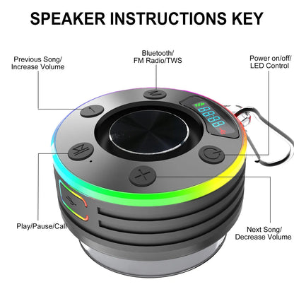 AquaBeats Waterproof Bluetooth Speaker