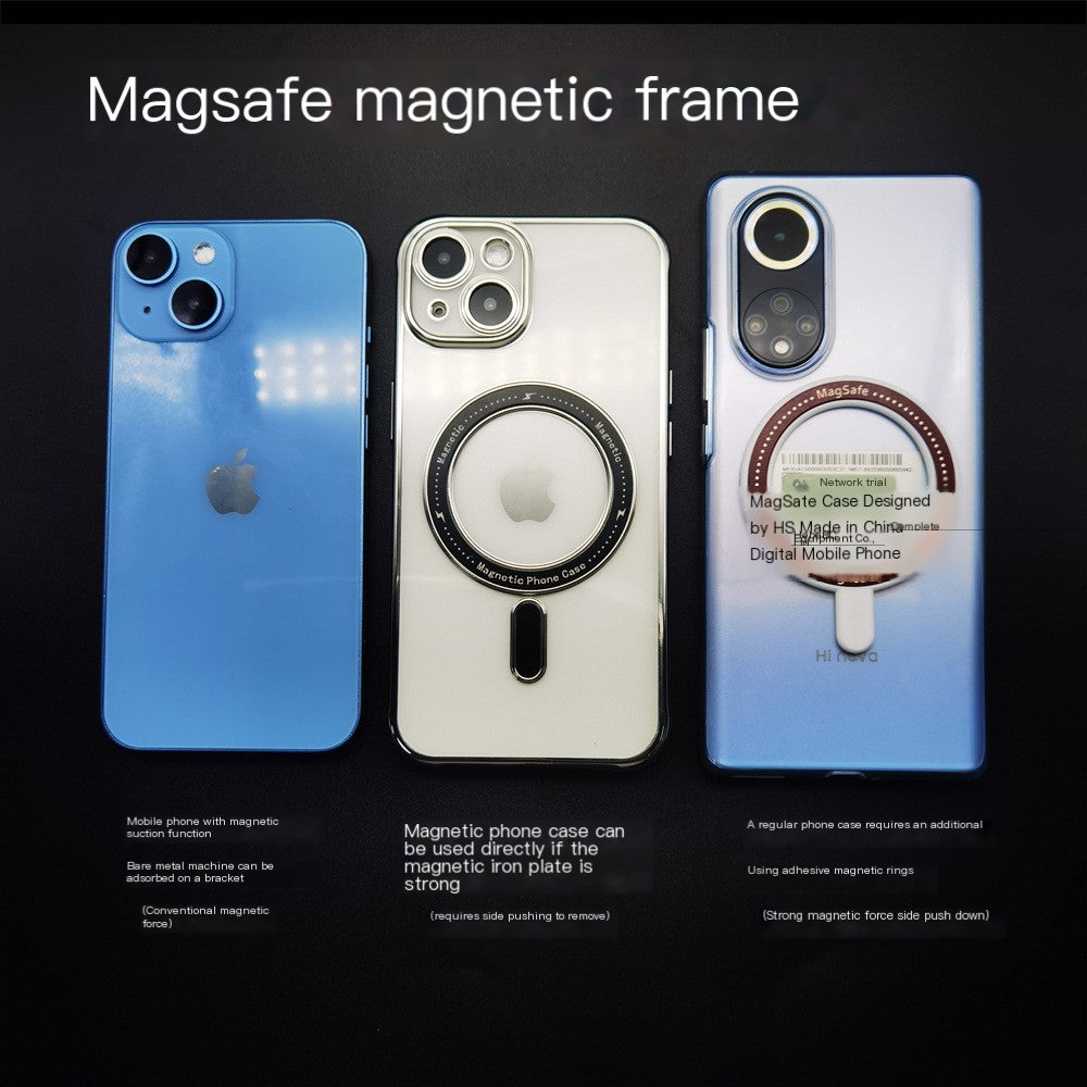 MagSafe Magnetic Transparent Glitter Phone Stand Base