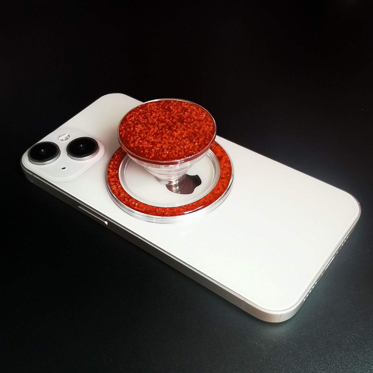 MagSafe Magnetic Transparent Glitter Phone Stand Base