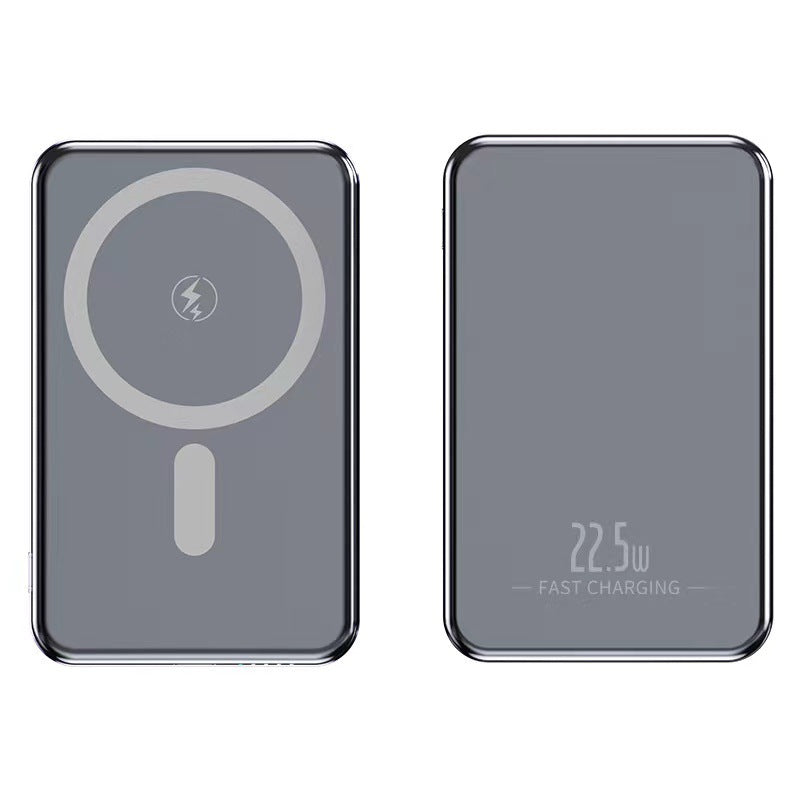 New MagSafe Aluminum Magnetic Power Bank 5000mAh