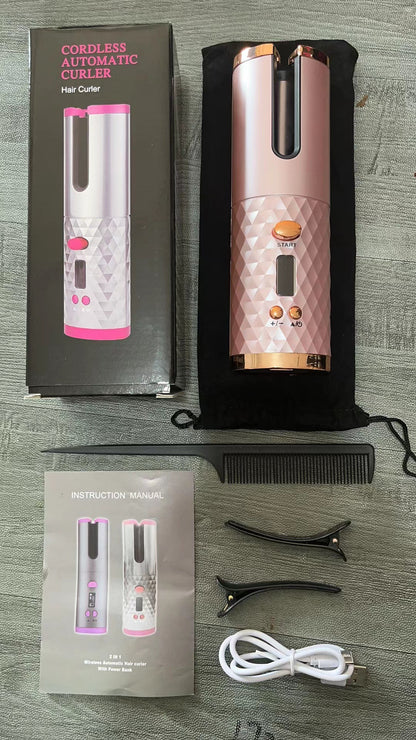 Compact USB Charge Hair Curler Mini