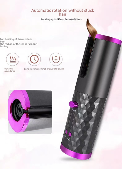 Compact USB Charge Hair Curler Mini