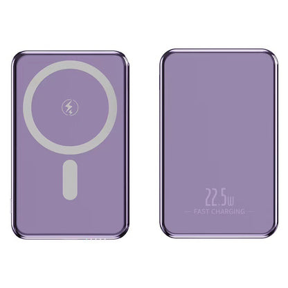 New MagSafe Aluminum Magnetic Power Bank 5000mAh